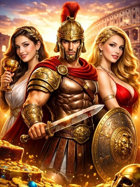 Đấu sĩ La Mã trong trò chơi Roma II của NextSpin