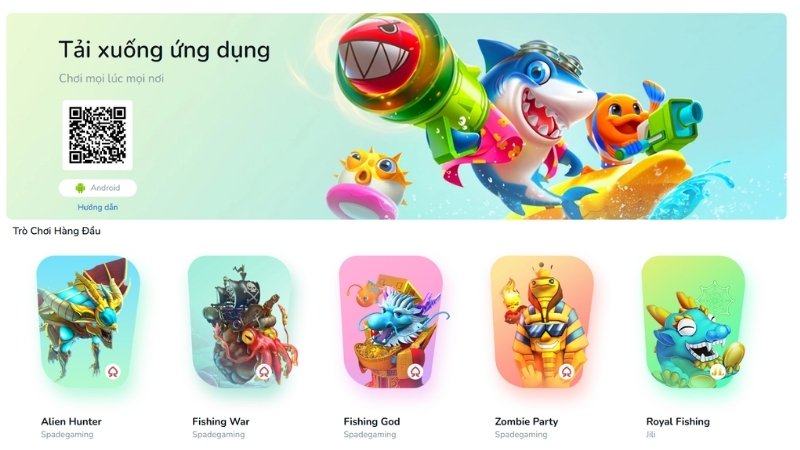 Bắn cá online, đổi thưởng cực hút