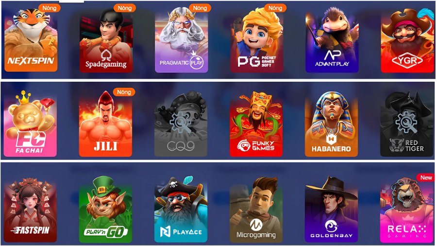 Top nhà phát hành game