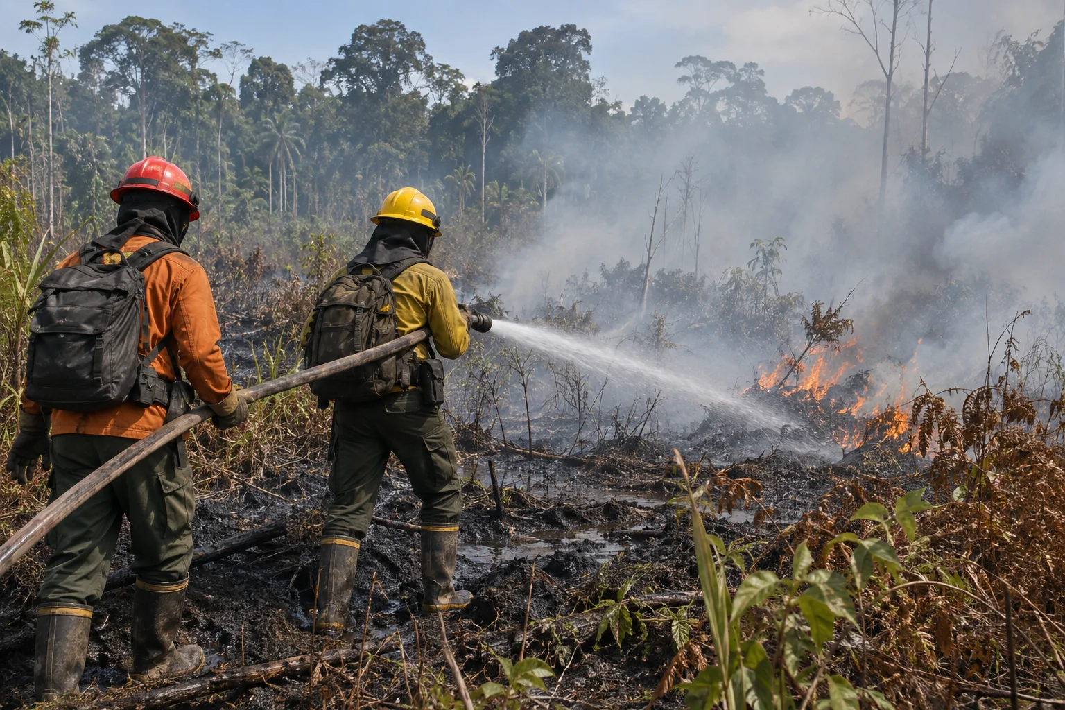 Penanganan Karhutla Kalimantan: Pemadaman, OMC, dan Pencegahan